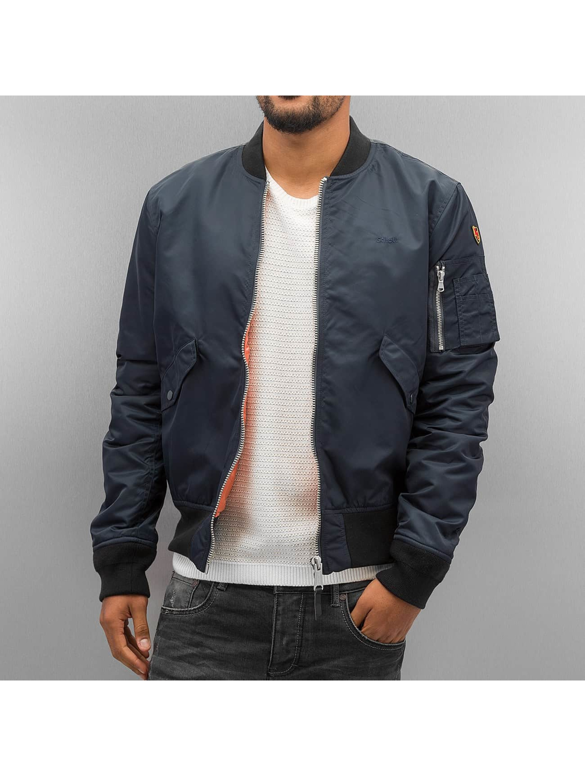 Bomberjacke NYC in blau