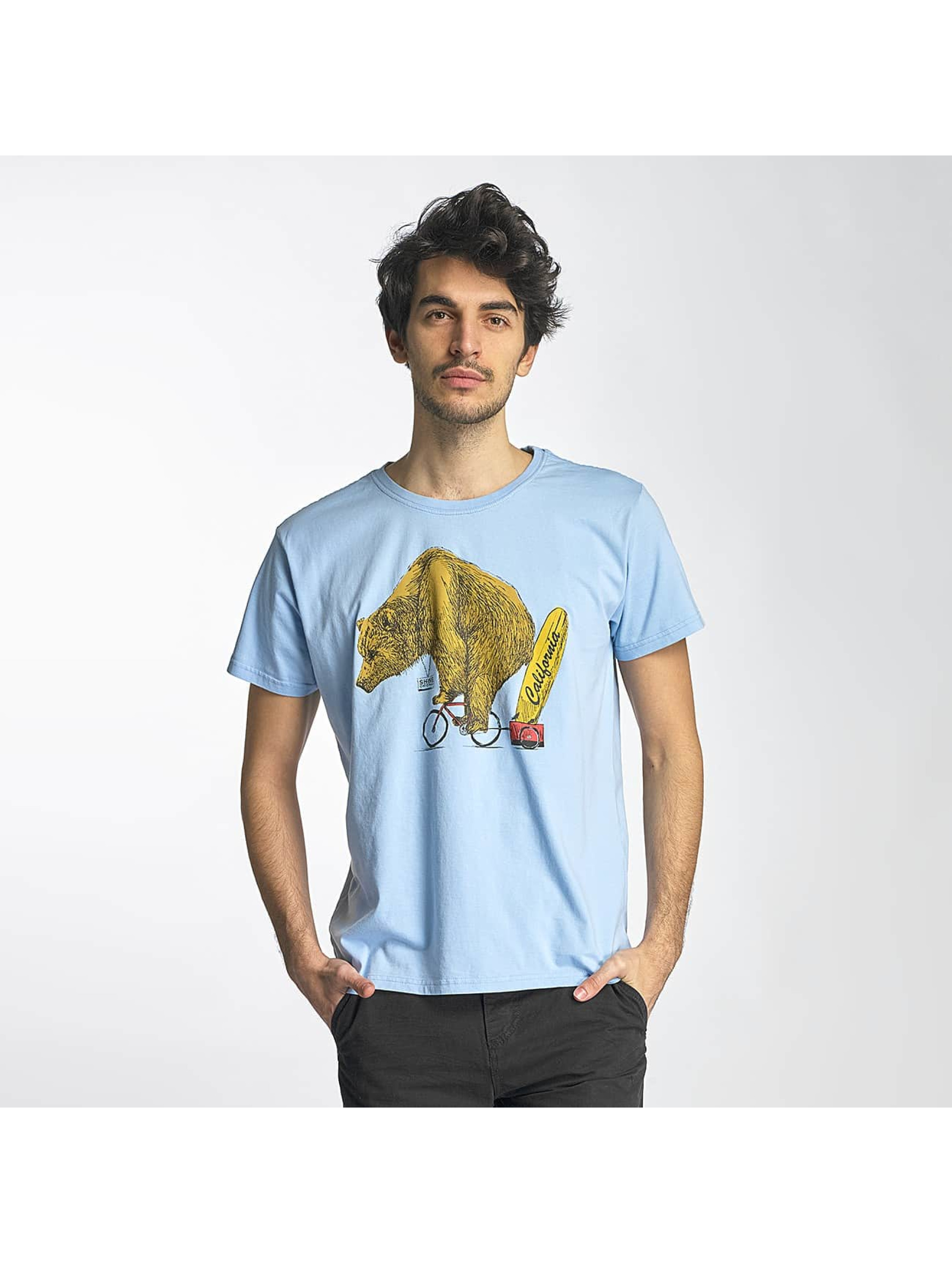 SHINE Original Haut / T-Shirt Bear en bleu