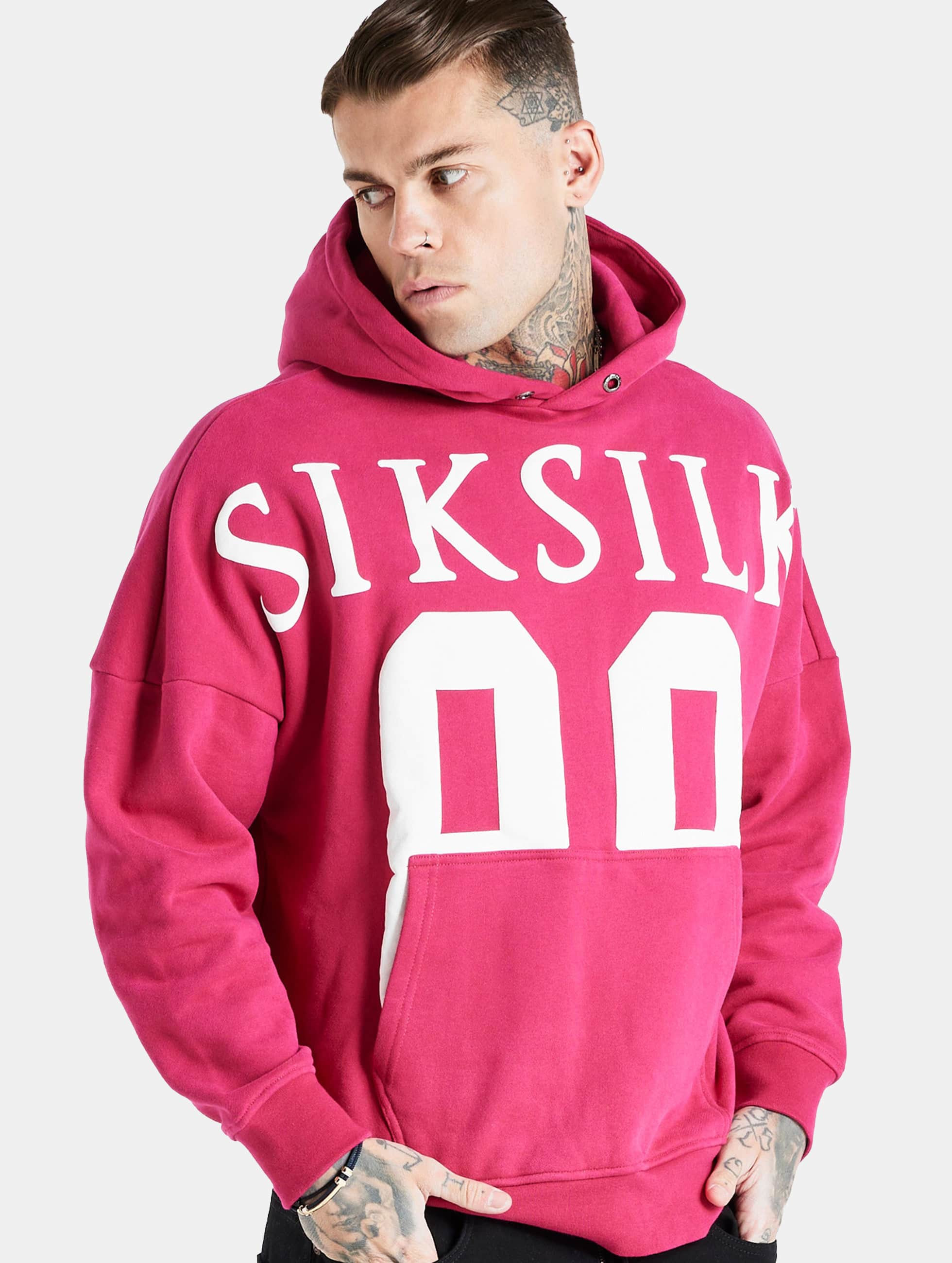 Sik Ropa superiór / Sudadera Relaxed Fit Overhead fucsia 882413