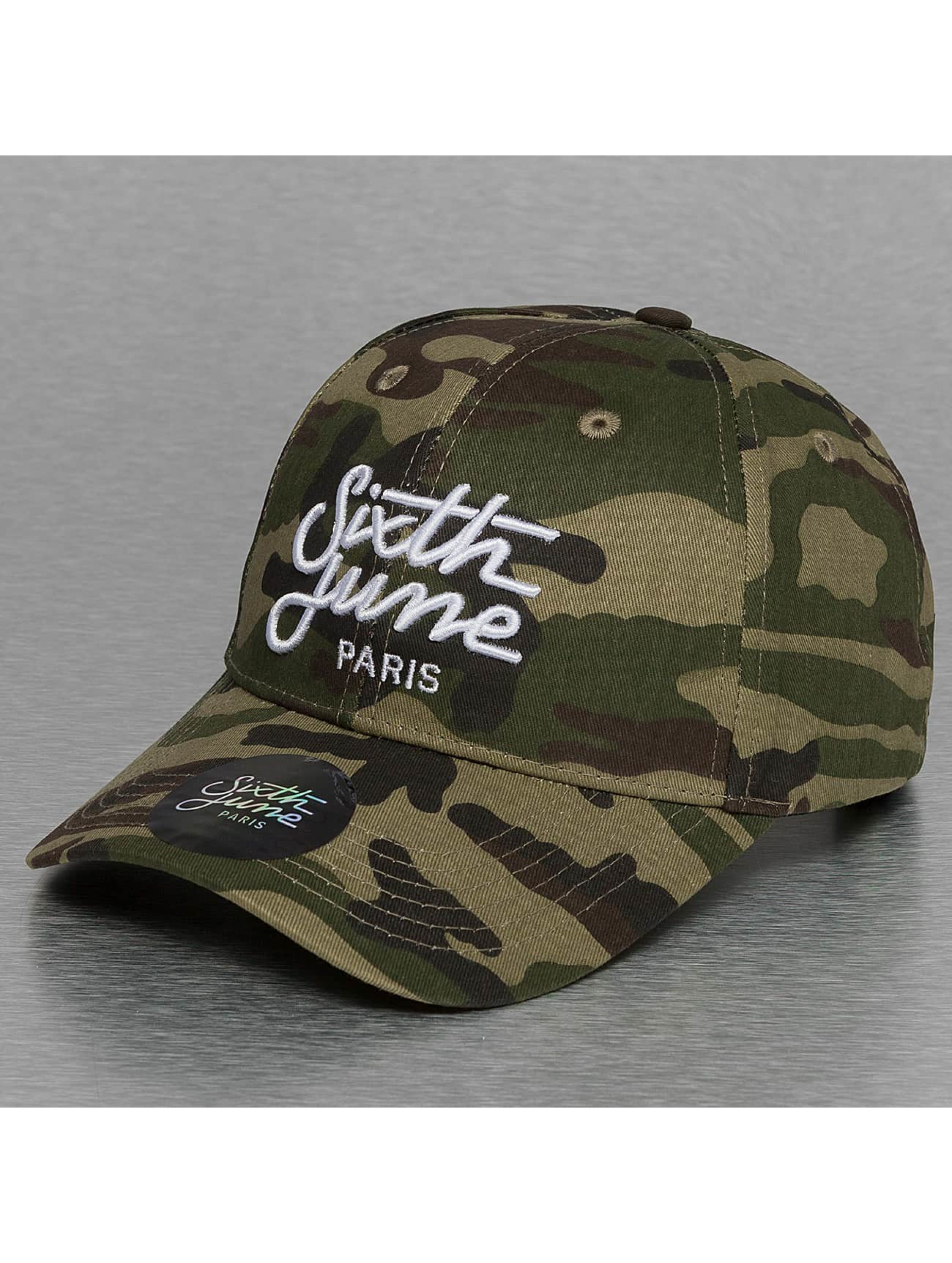Sixth June Curved Logo camouflage Casquette Snapback & Strapback