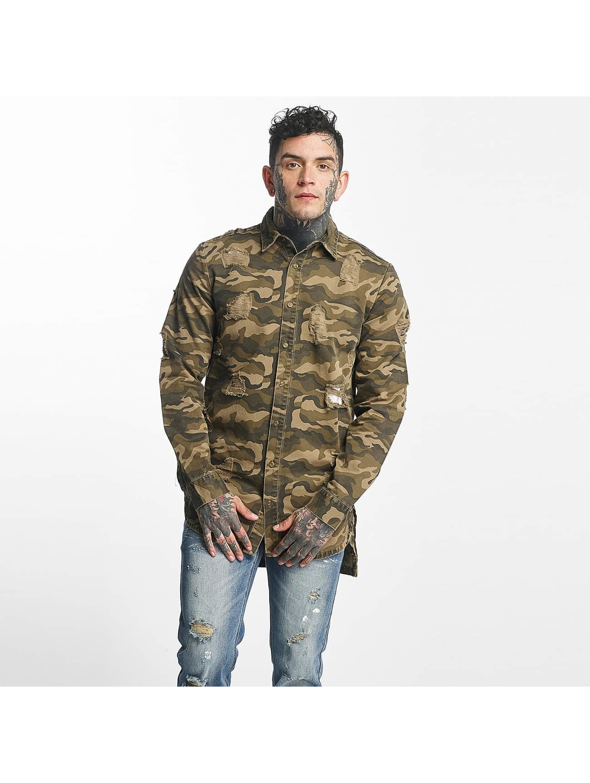 Sixth June Oversize camouflage Chemise homme