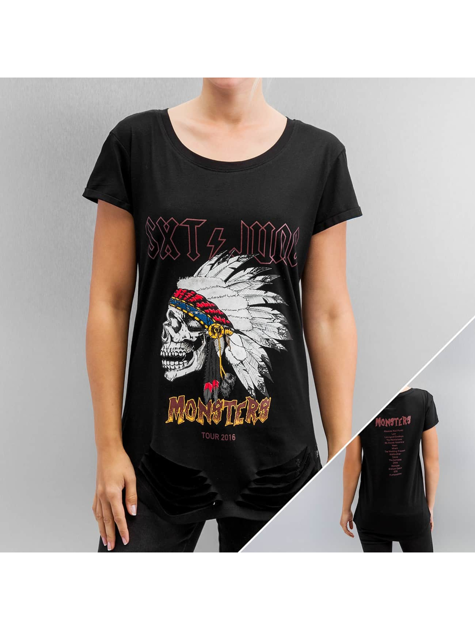 T-Shirt Rock & Roll in schwarz