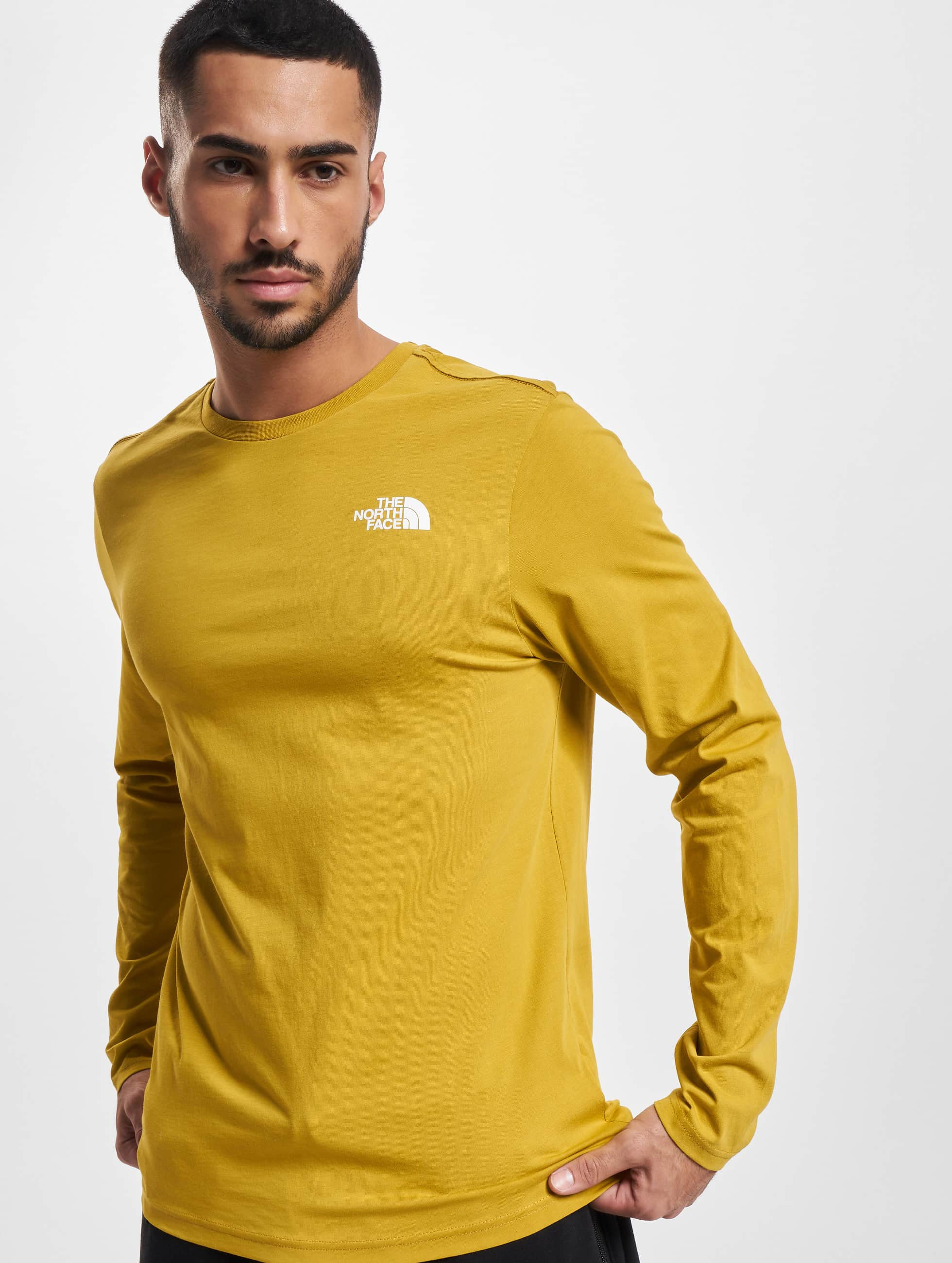 Maar Aubergine fragment The North Face Overwear / Longsleeve Easy Longsleeve in yellow 977262