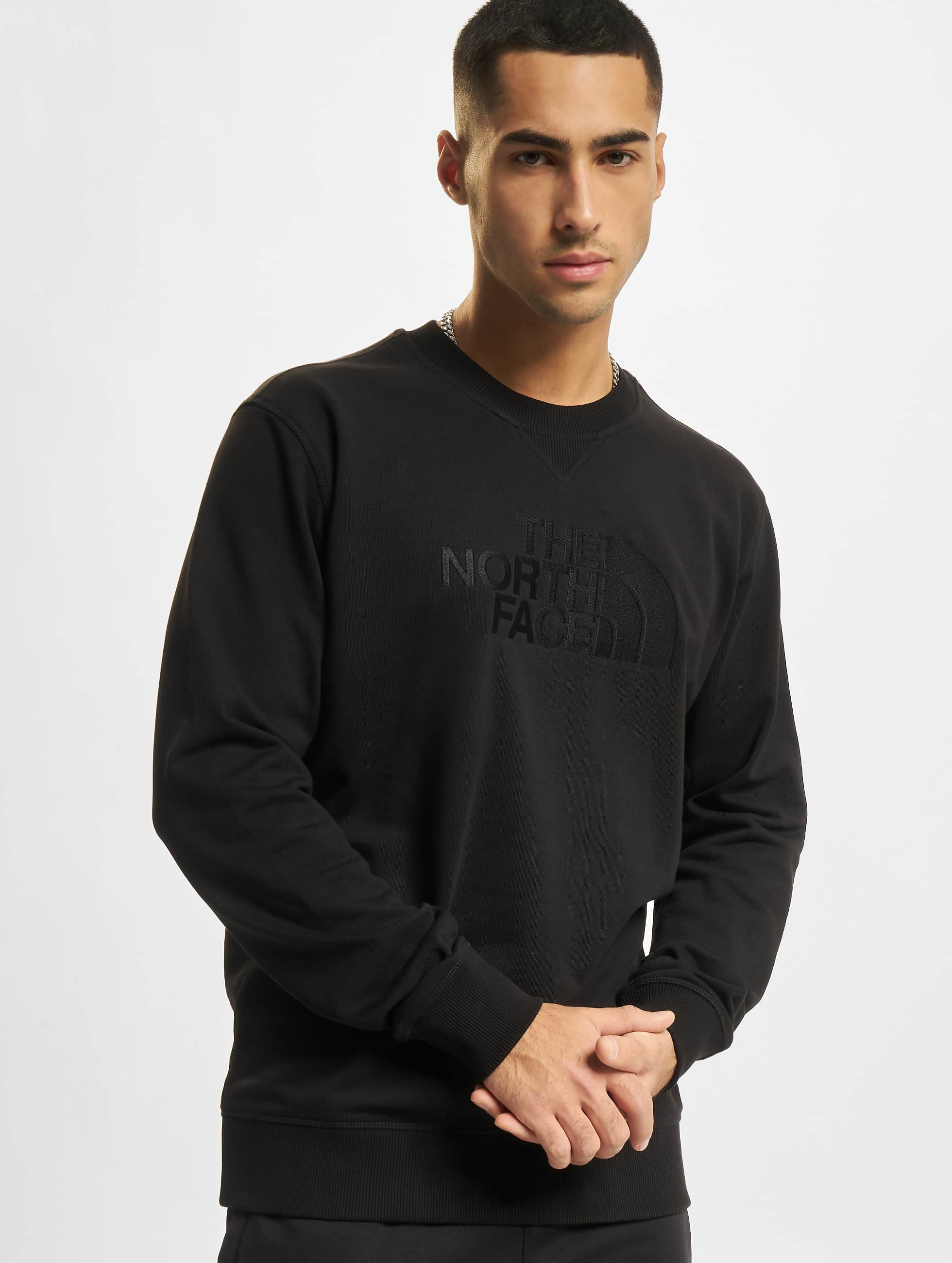 the north face sweater black