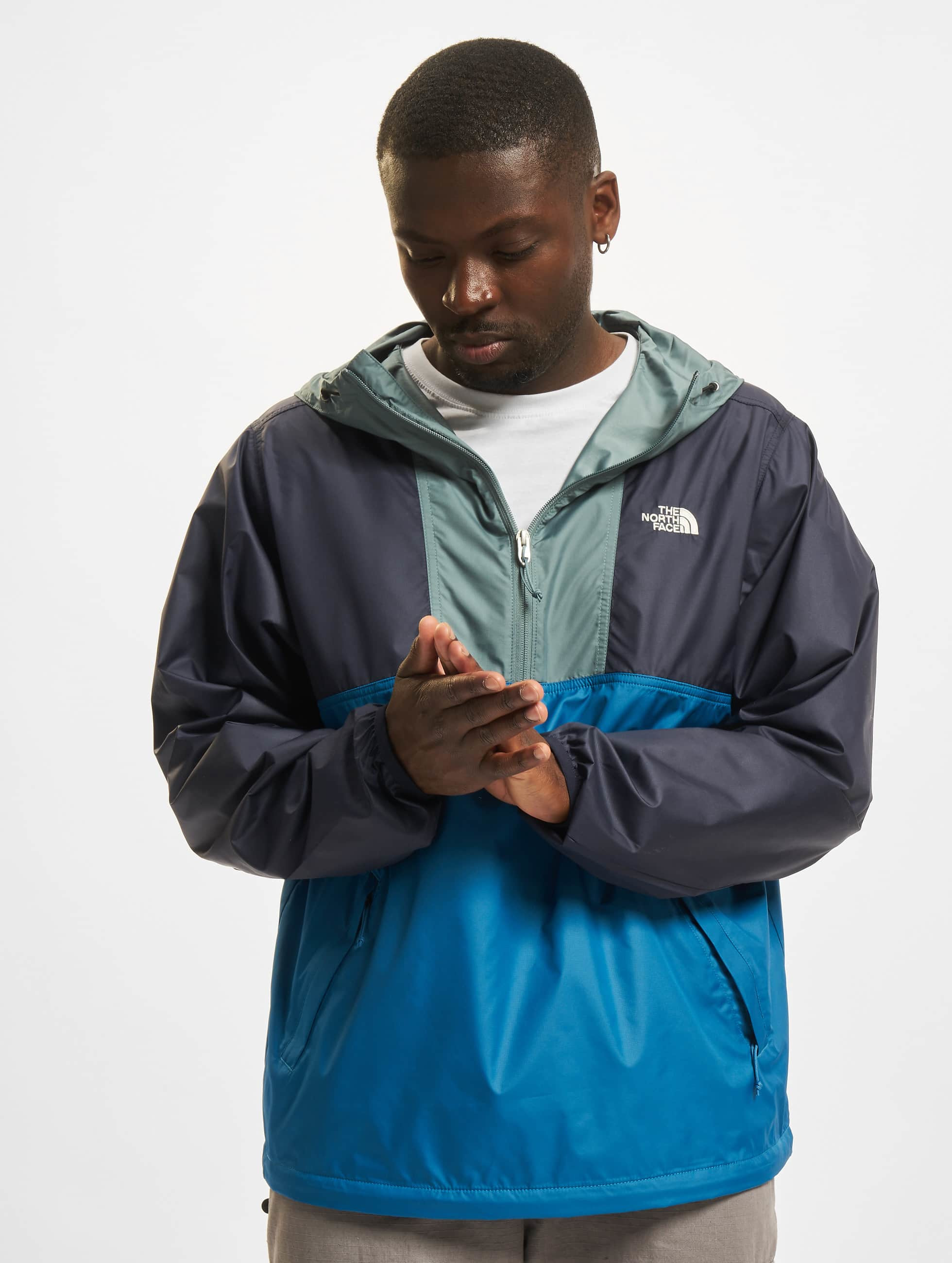 rekken vee attent The North Face jas / Zomerjas Cyclone Anorak in blauw 883415