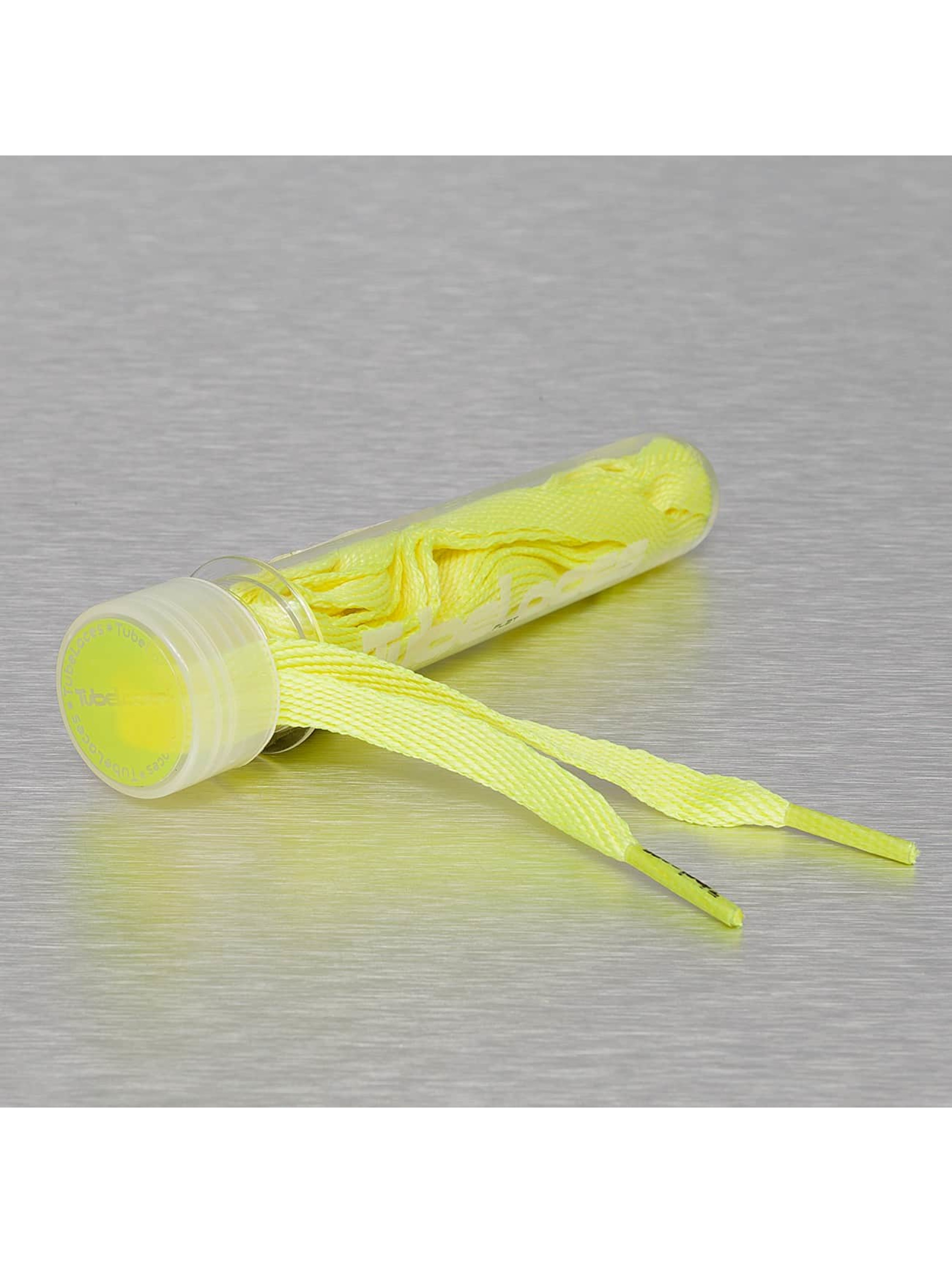 Schuhzubehör Flat Laces 120cm Neon in gelb