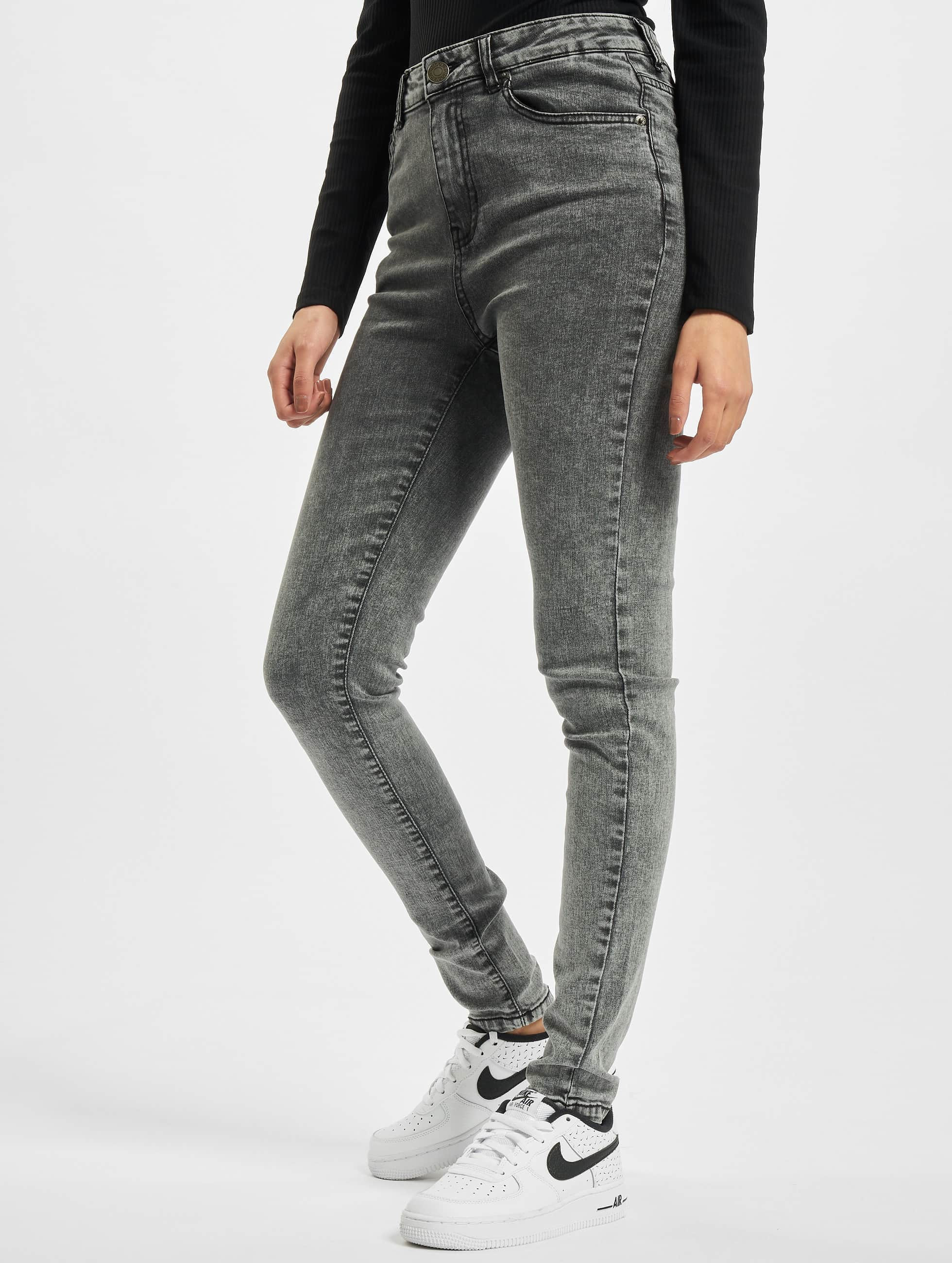 Folkeskole veltalende shabby Urban Classics Jeans / High Waisted Jeans Ladies High Waist Skinny in zwart  799370