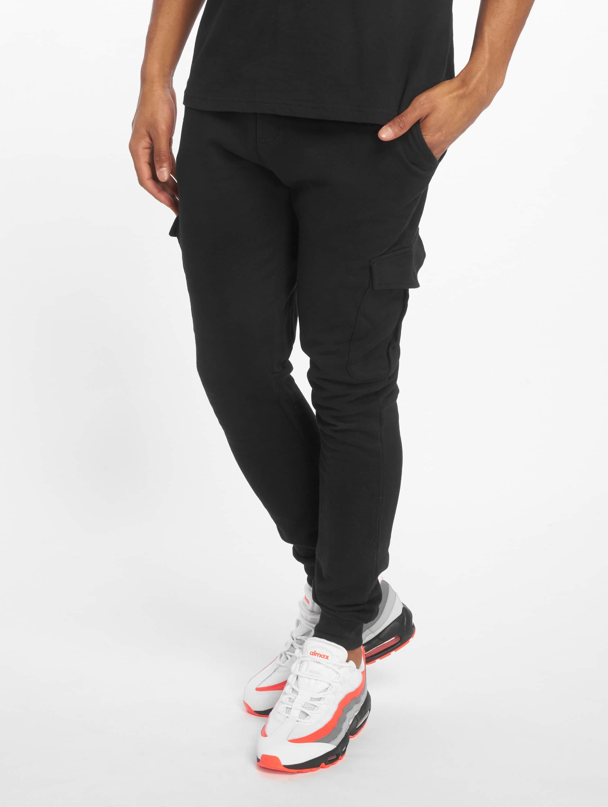 Urban Classics Pantalon / Jogging Fitted Cargo en noir