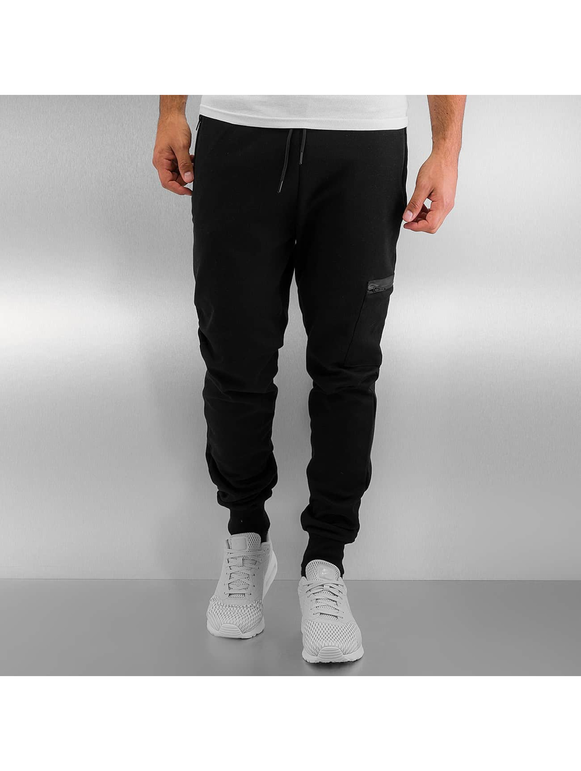 Urban Classics Pantalon / Jogging Athletic Interlock en noir