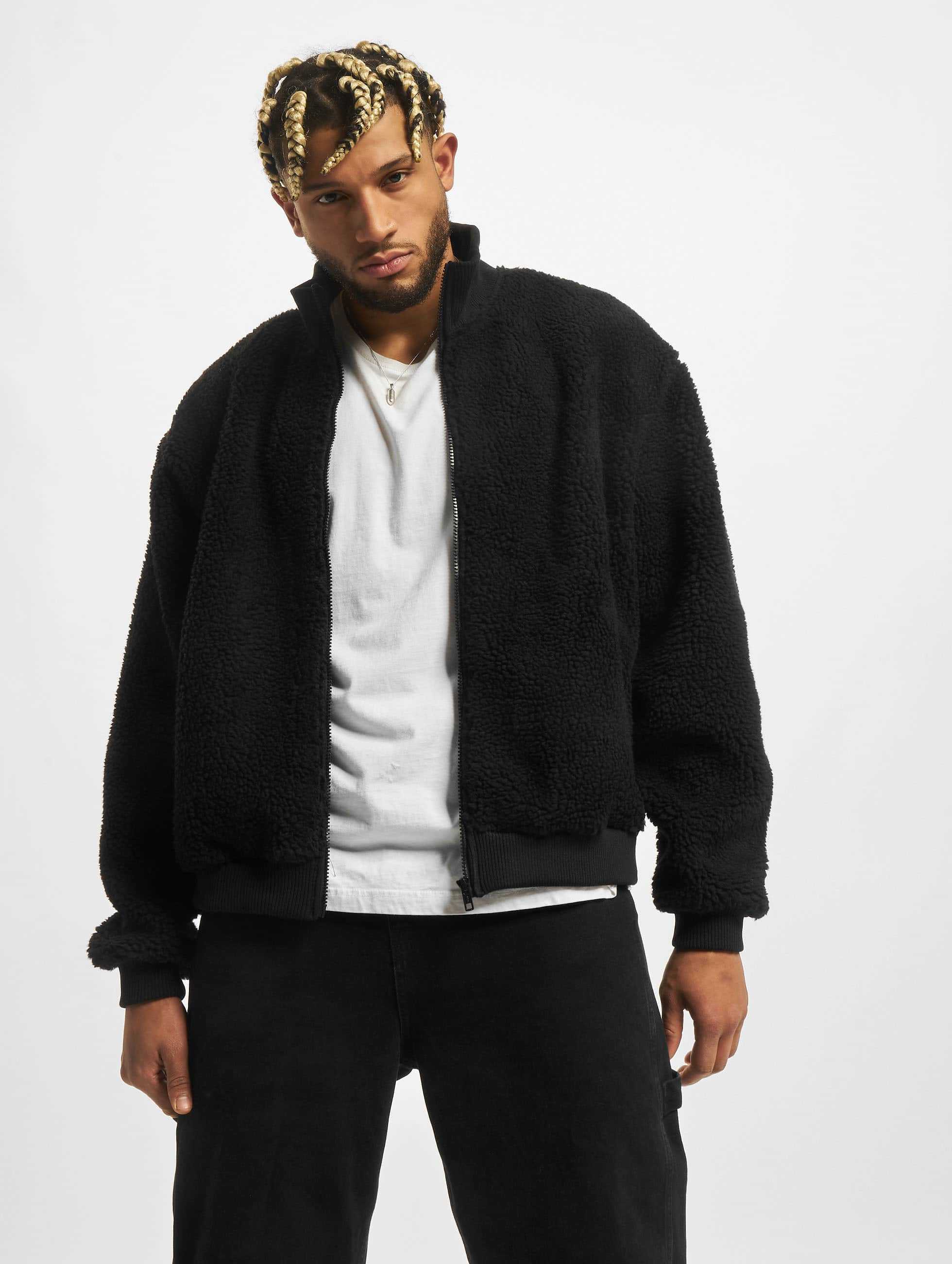 boxy sherpa jacket