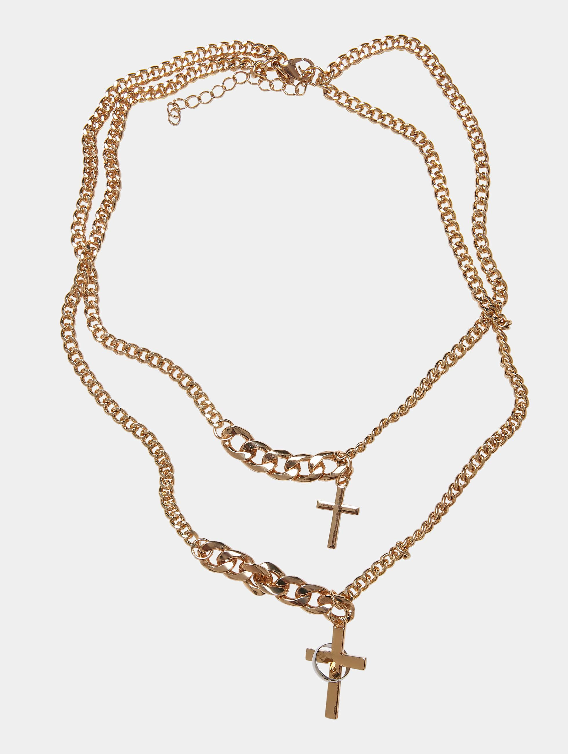 chain with multiple crosses