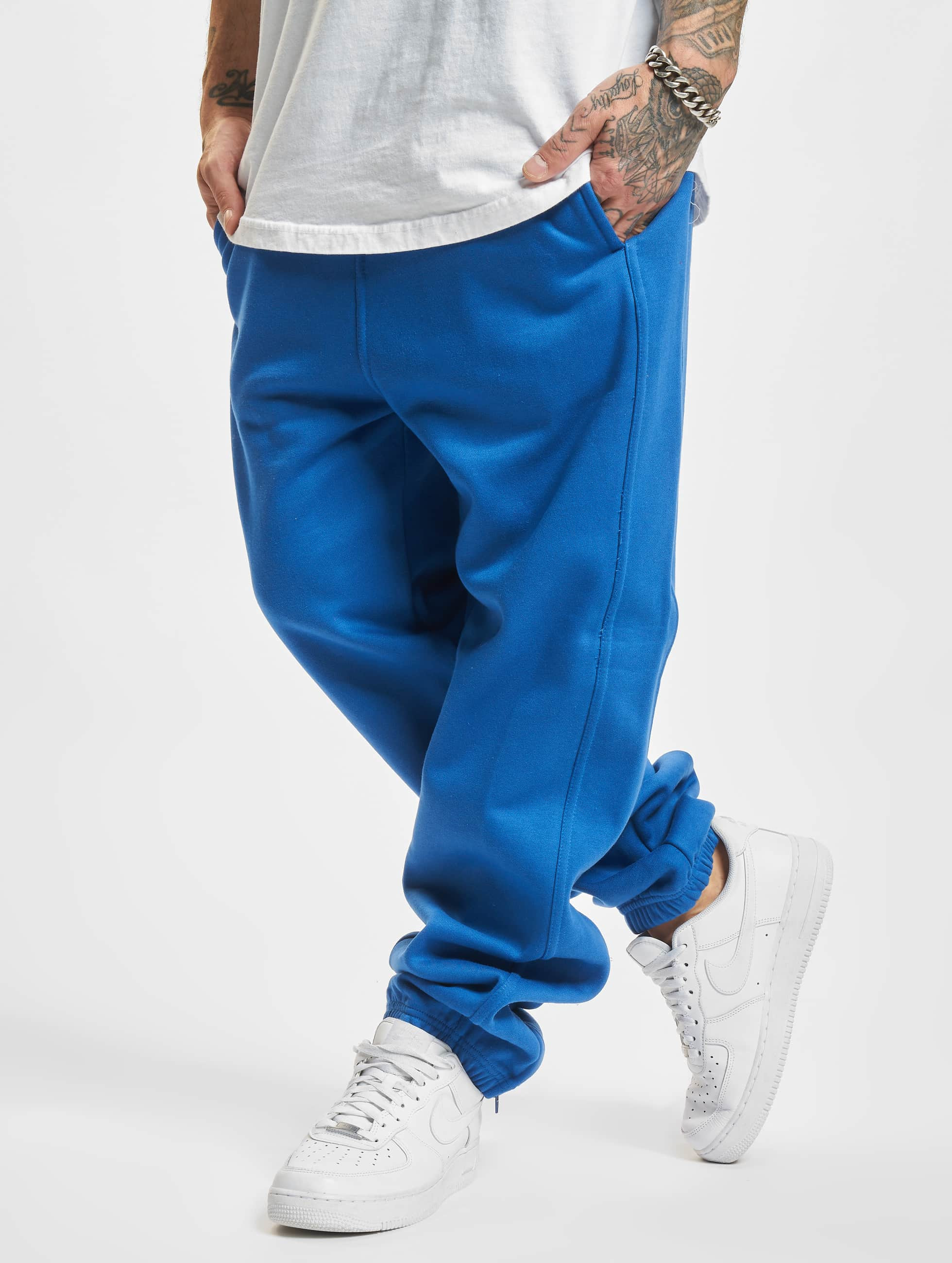símbolo Enmarañarse Empresa Urban Classics Pantalón / Pantalón deportivo Blank en azul 33156