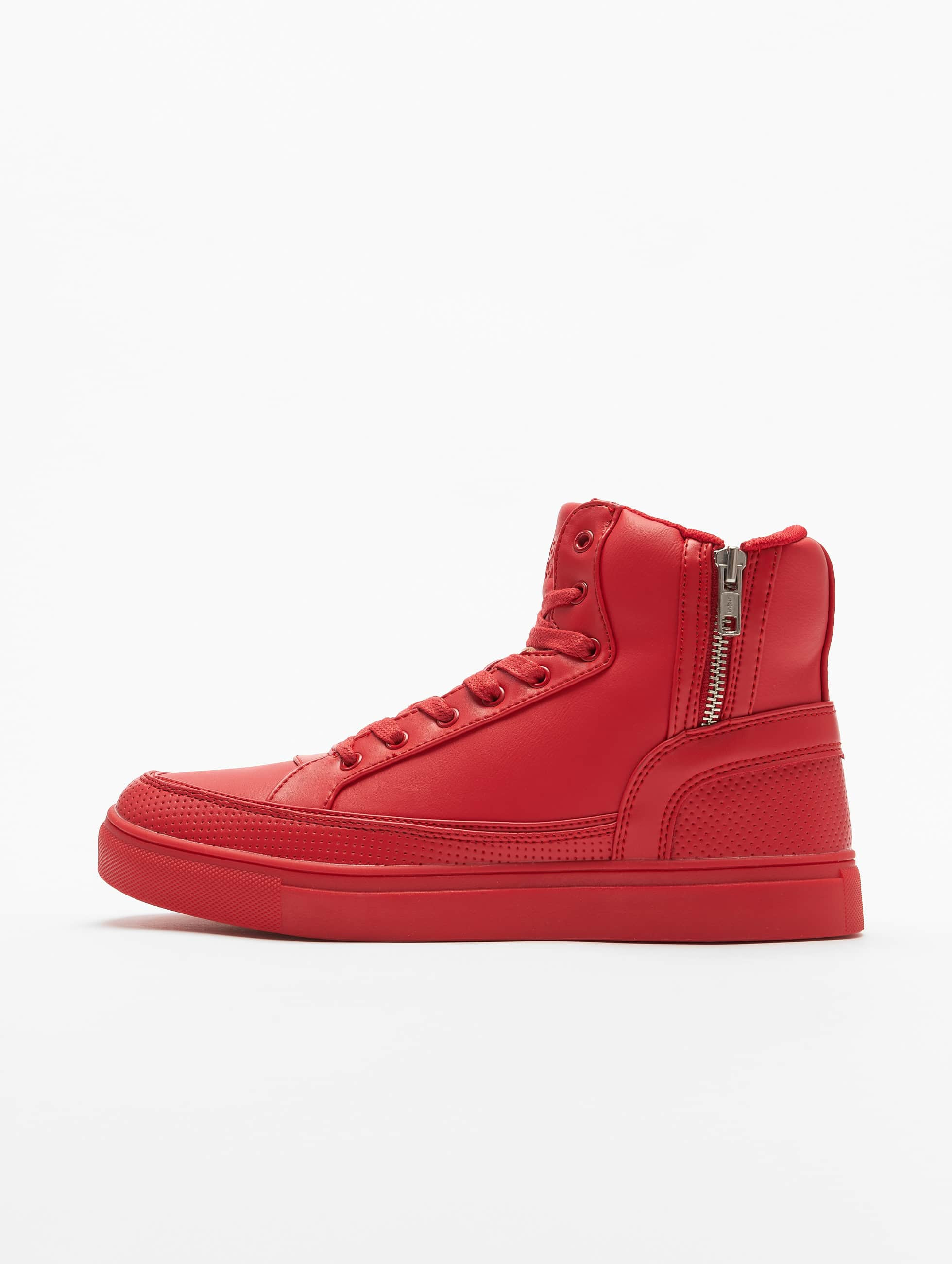Sneaker Zipper in rot