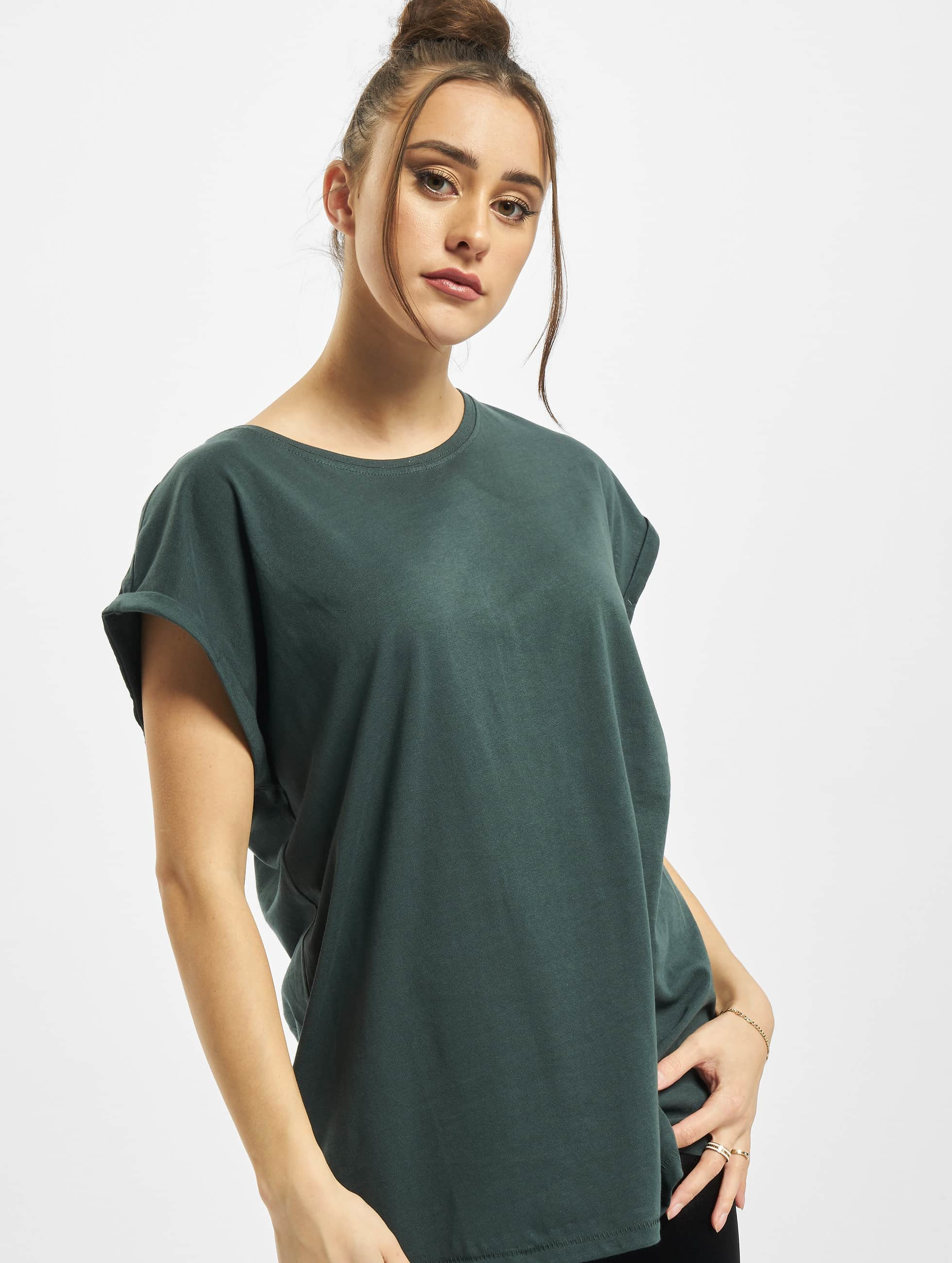 Visiter la boutique Urban ClassicsUrban Classics Ladies Organic Extended Shoulder Tee T-Shirt Femme 