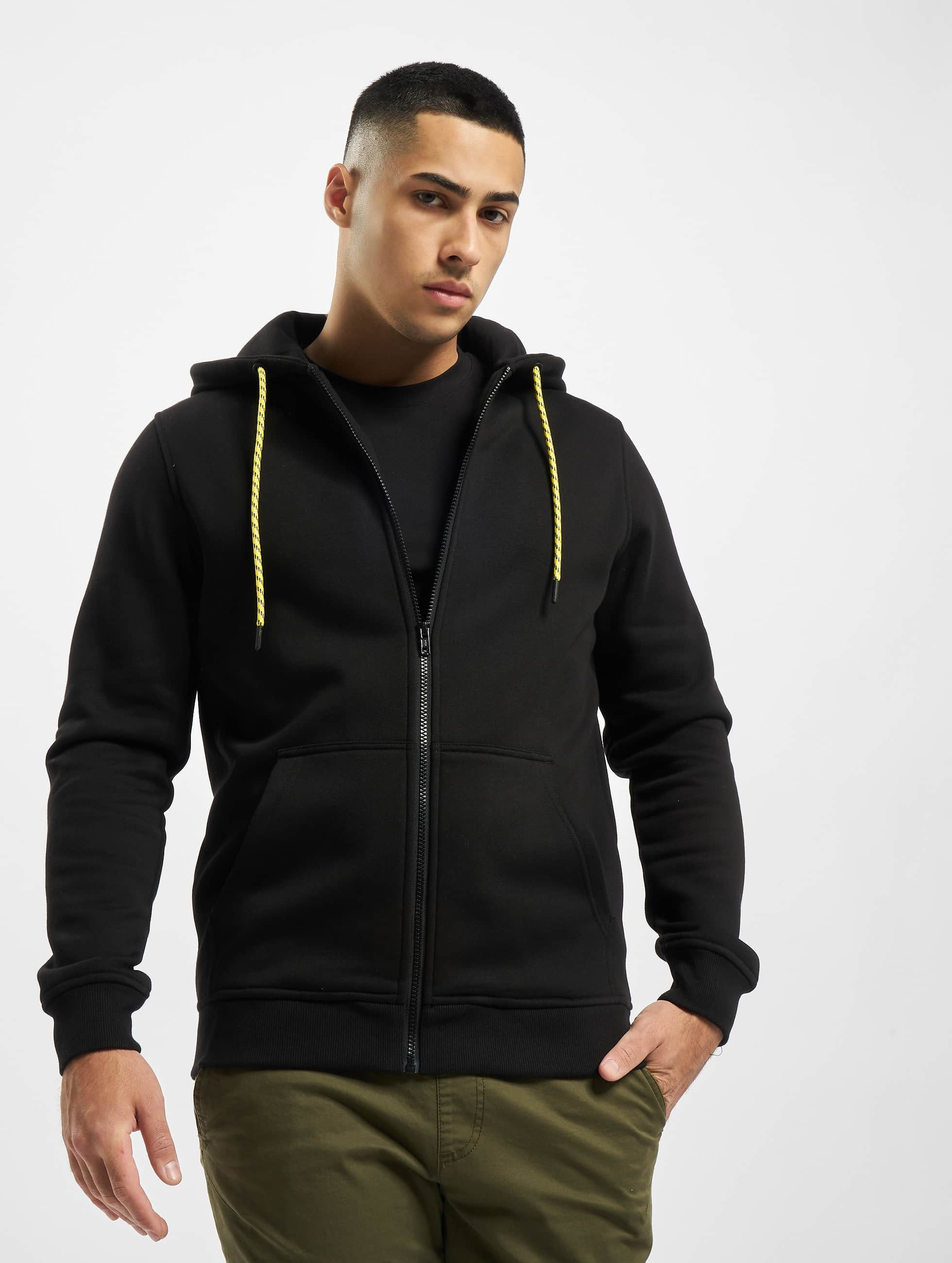 Zip Hoodie Schwarz