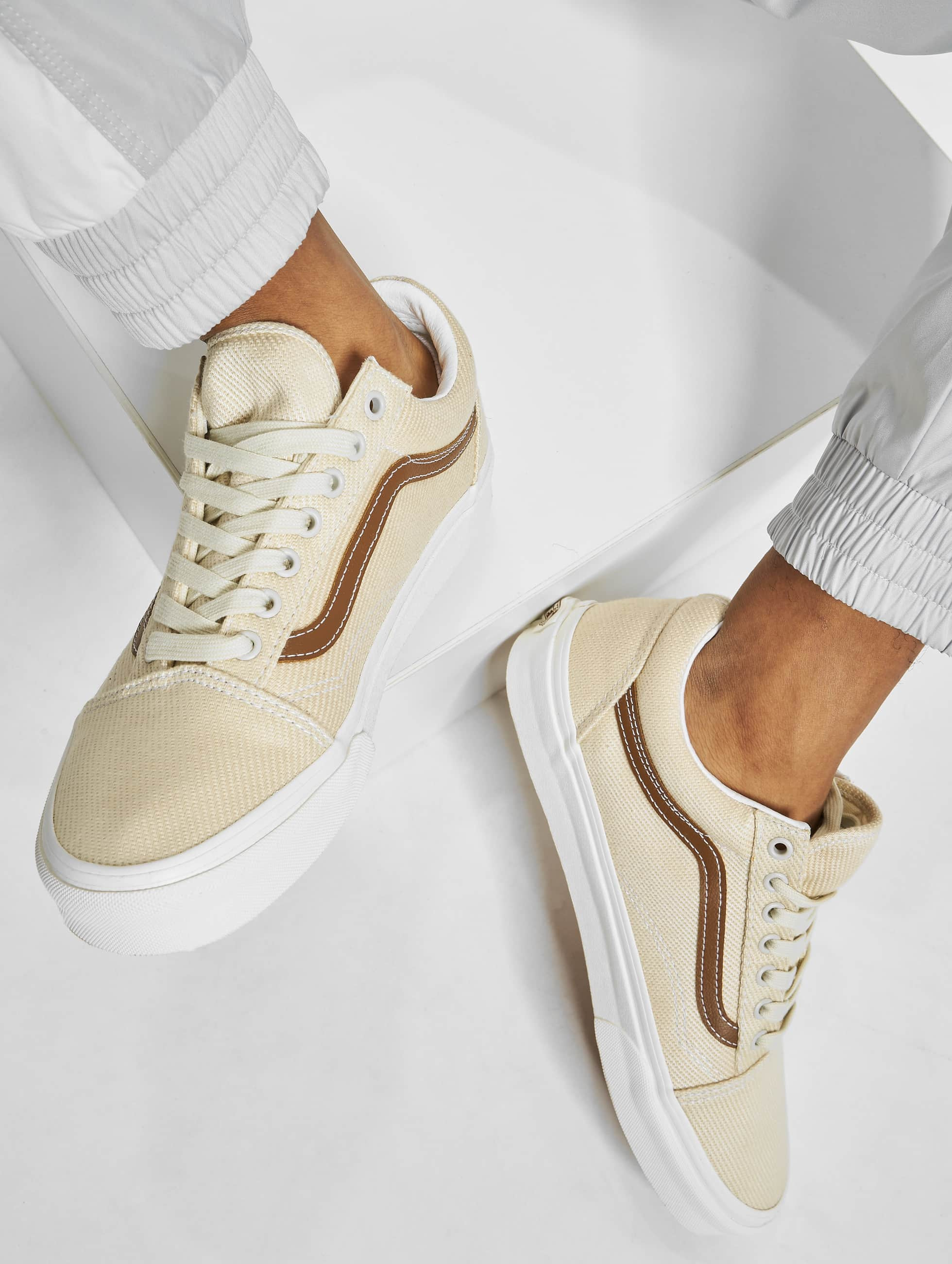 vans old skool femme brun