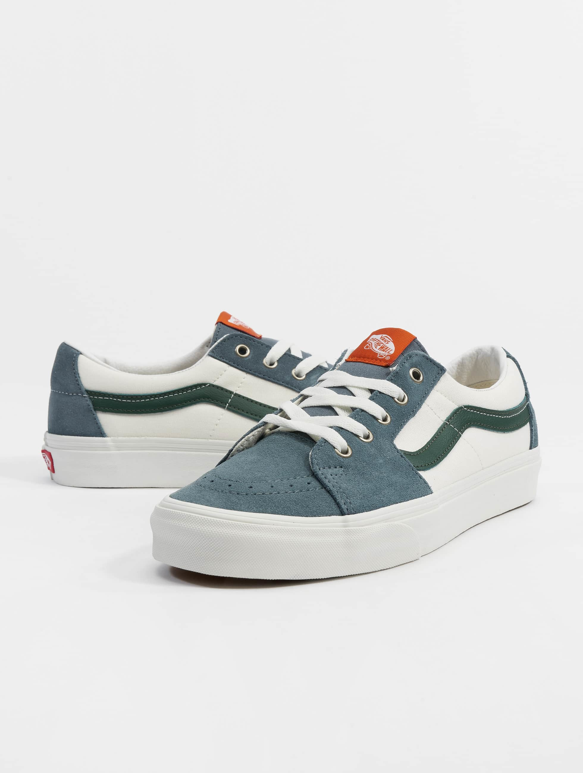 sk8 low vans blue