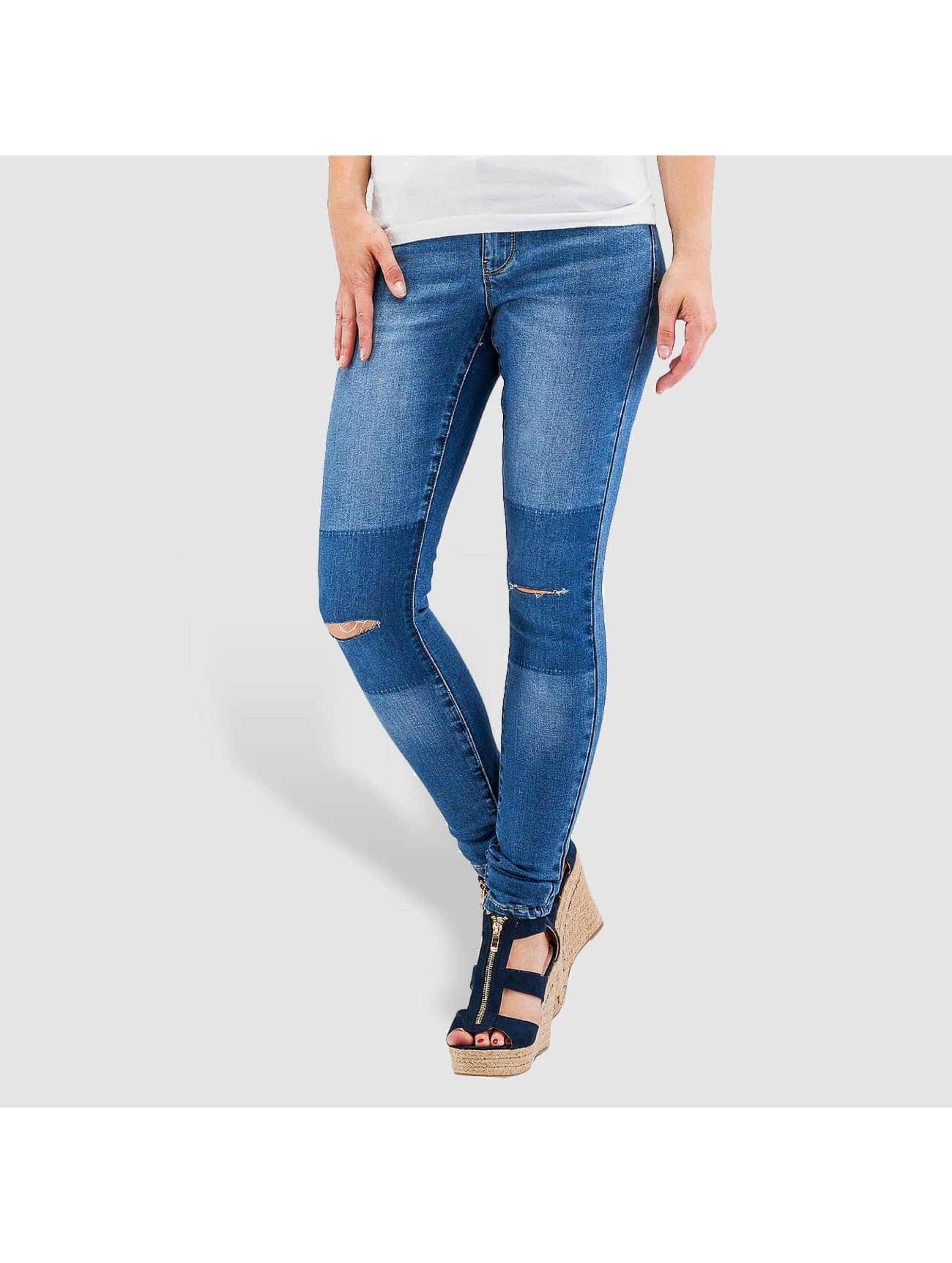 Skinny Jeans vmFive in blau