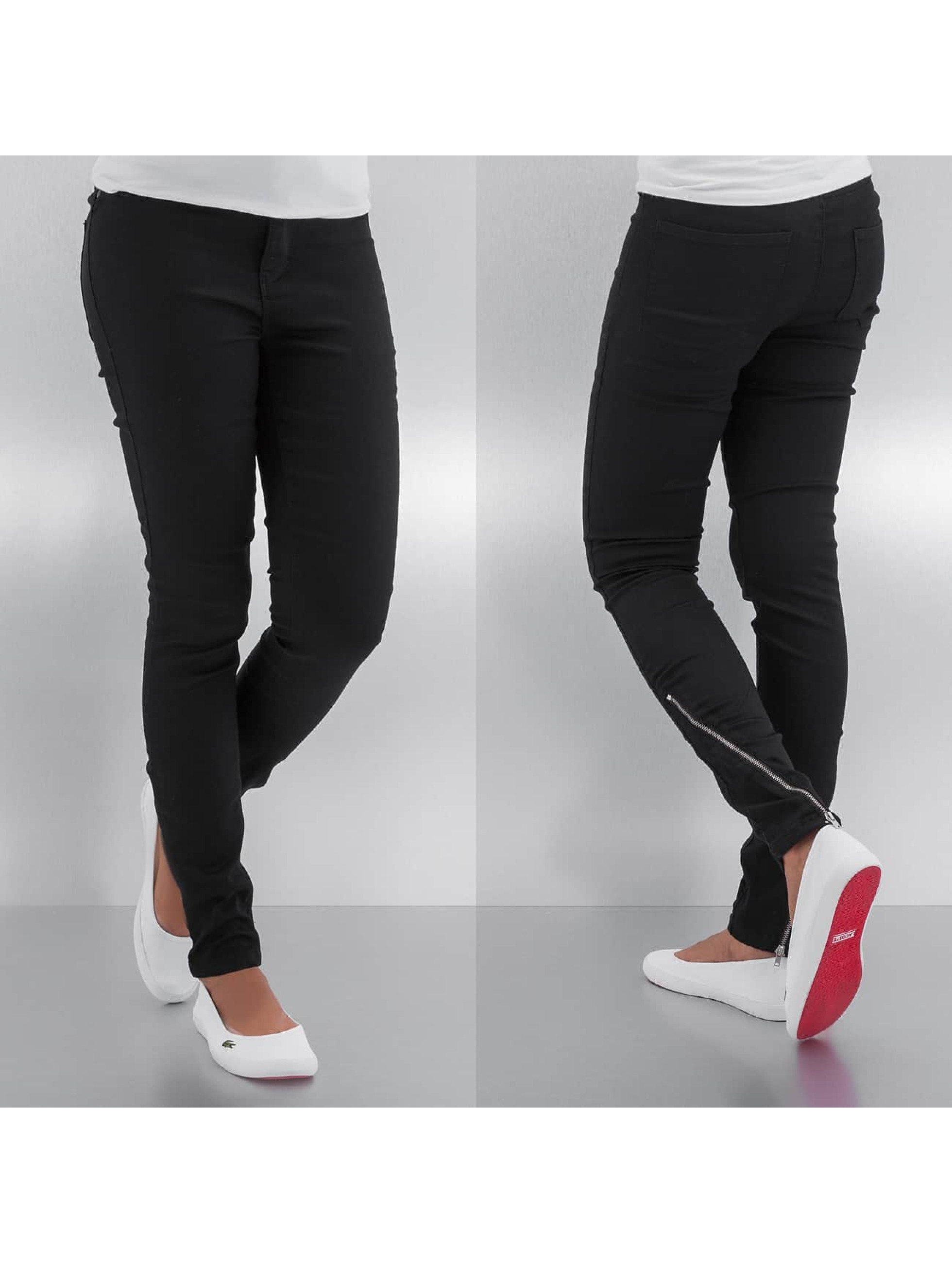 Vero Moda Jean / Slim vmFlex-It Slim Zip en noir