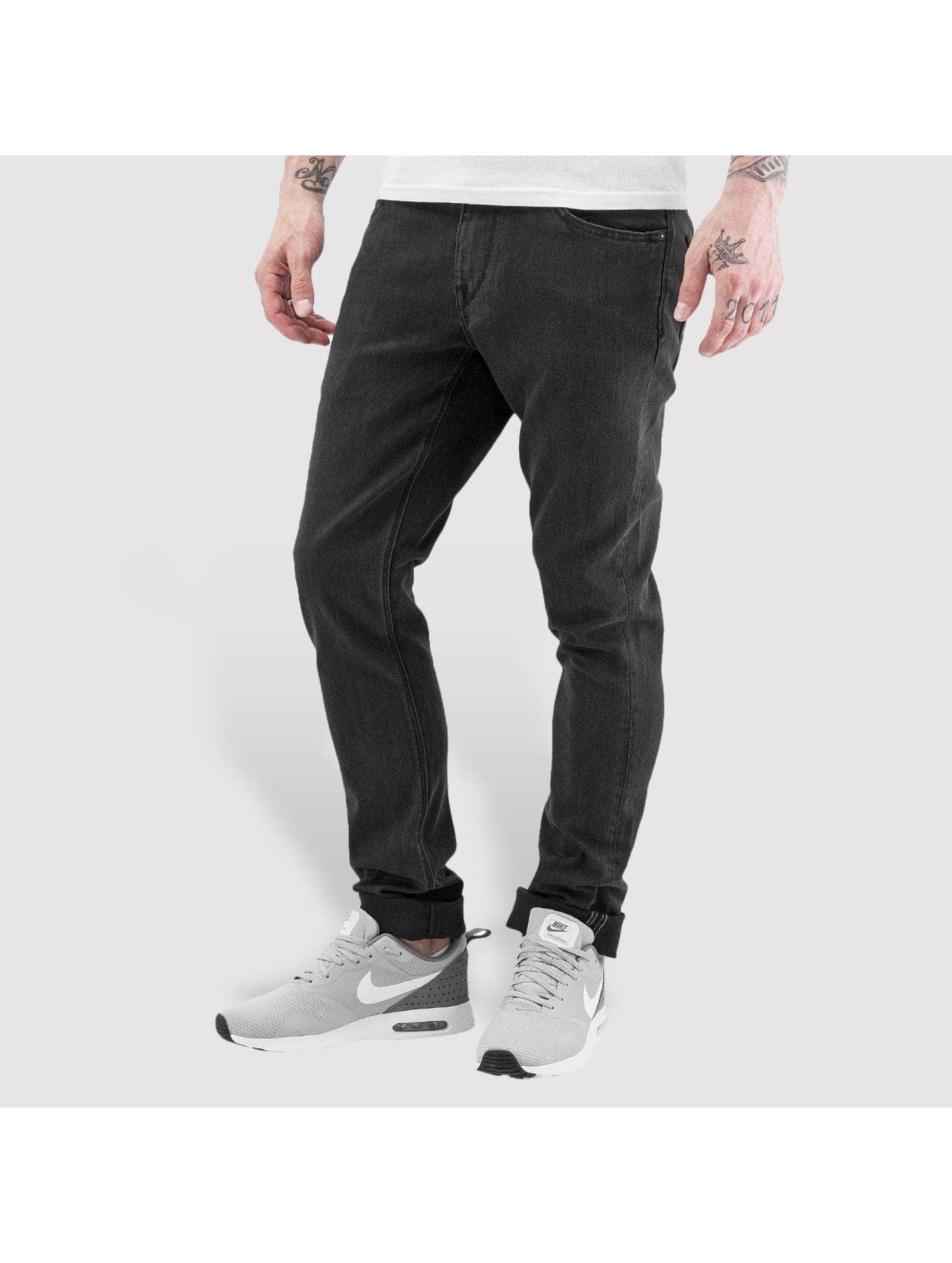 Straight Fit Jeans 2x4 Denim in schwarz
