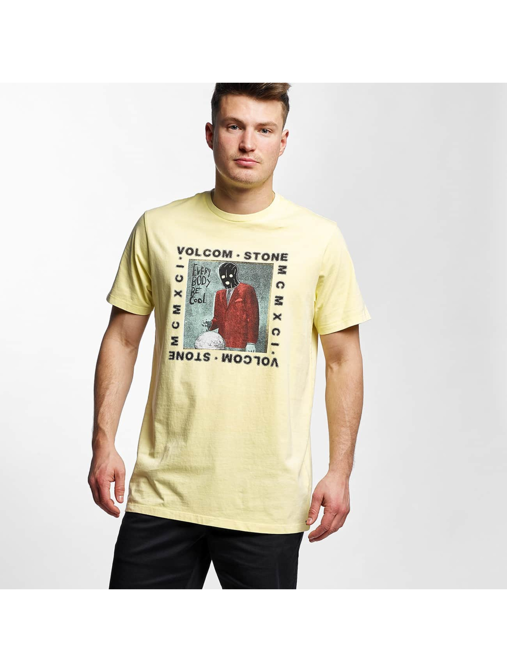Volcom Haut / T-Shirt Scarro en jaune