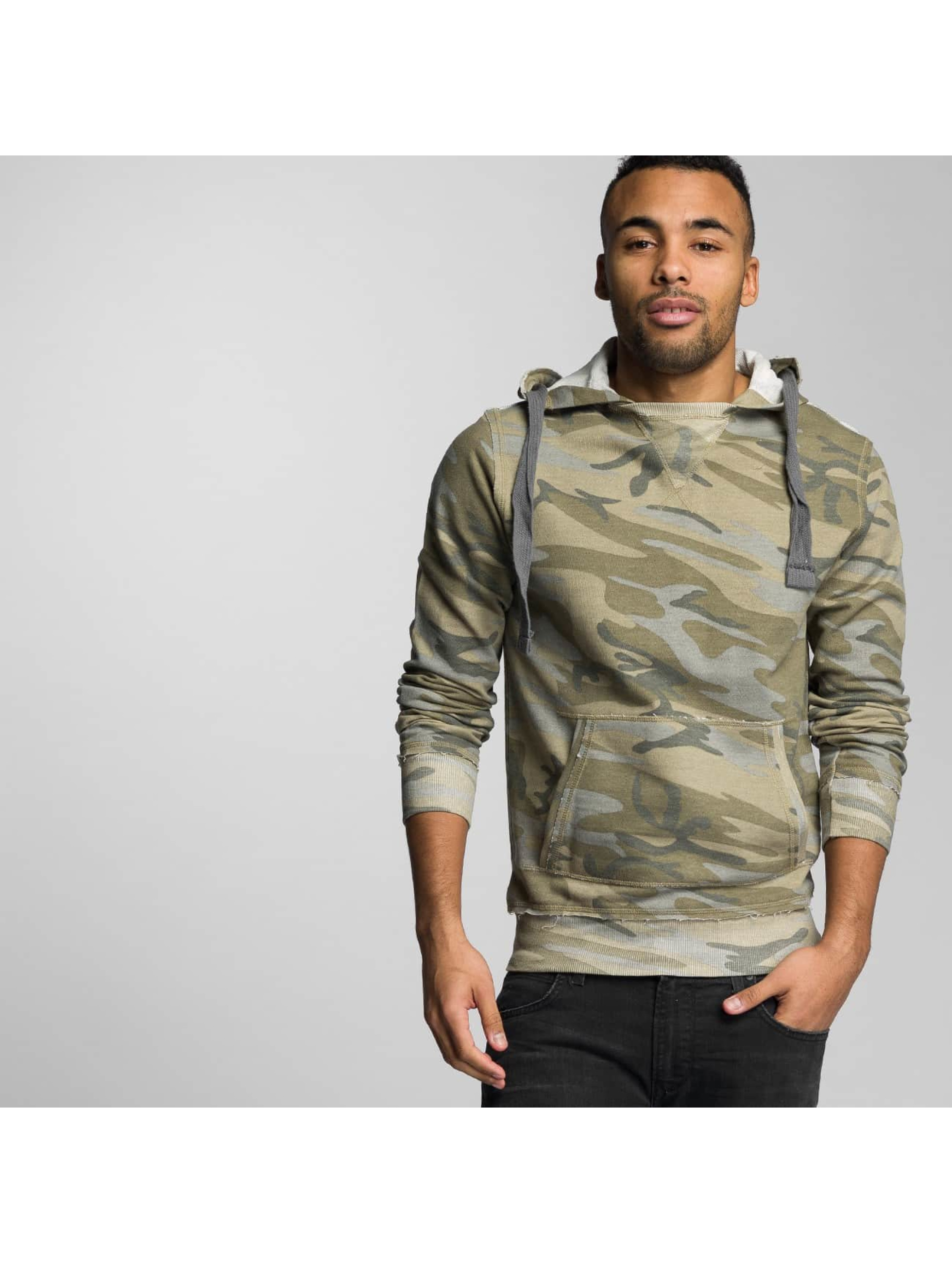 VSCT Clubwear Haut / Sweat à capuche Raw Edge Camo en camouflage