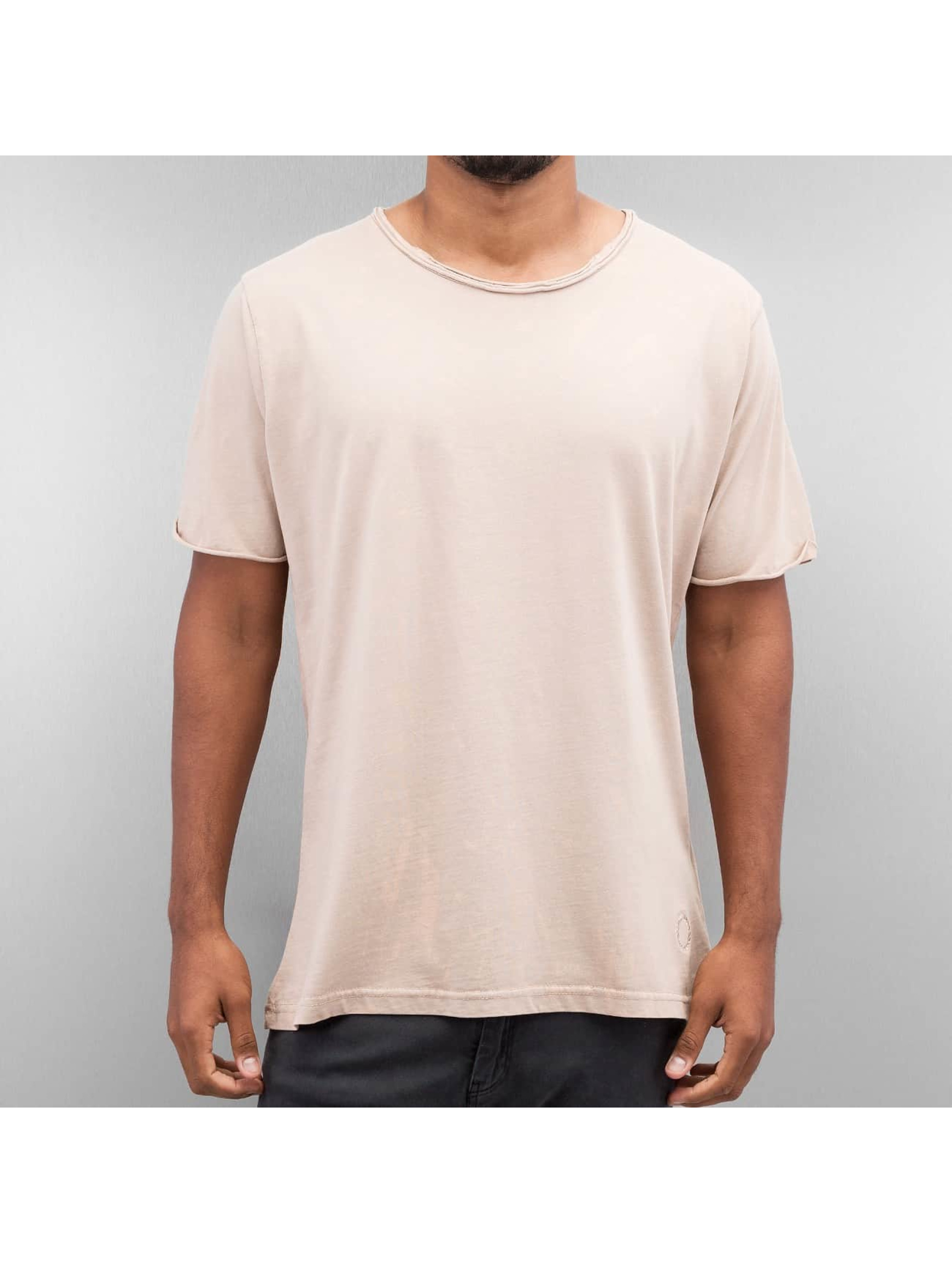 T-Shirt Bleched in beige