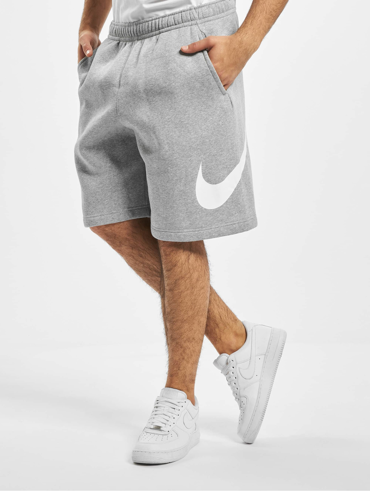 Шорты Nike Swoosh серые