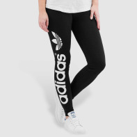 adidas broek / Legging Linear in zwart