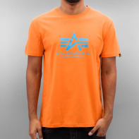 Alpha Industries bovenstuk / t-shirt Basic in oranje