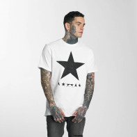Amplified bovenstuk / t-shirt David Bowie Blackstar in wit
