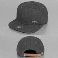 Djinns Cap / snapback cap 6P Best Linen in zwart