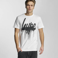 HYPE bovenstuk / t-shirt Drip Scrip in wit