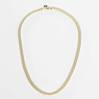 KING ICE Accessoires / ketting Gold_Plated 6mm Franco in goud