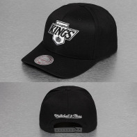  Mitchell & Ness Cap / snapback cap Black& White Logo 110 LA Kings in zwart