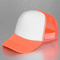 MSTRDS Cap / trucker cap Neon Trucker in oranje