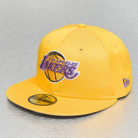 New Era Casquette / Fitted Colden LA Lakers en jaune
