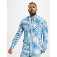Urban Classics bovenstuk / overhemd Tricolor Big Checked in paars
