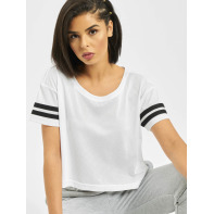 Urban Classics bovenstuk / t-shirt Mesh Short in wit
