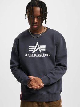 Alpha Industries Pullover Basic  blau