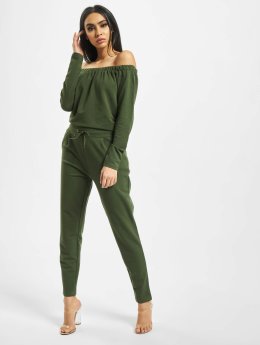 DEF Frauen Jumpsuit Stretch in olive