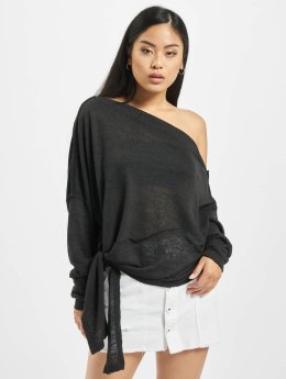   Asymmetric Sweater Black