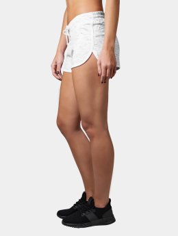 Urban Classics Shorts Space Dye weiß