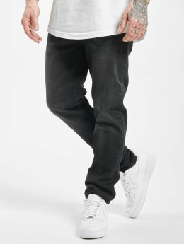 Voorwoord ga winkelen Gewoon doen Urban Classics Jeans / Straight fit jeans Stretch Denim in zwart 294215