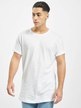   Long Shaped Turnup T-Shirt White