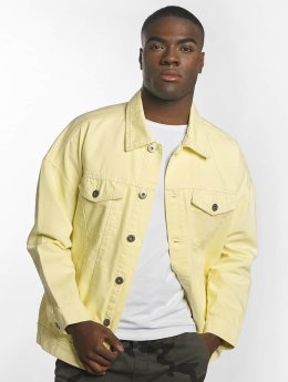 Urban Classics Männer Übergangsjacke Garment Dye Oversize in gelb
