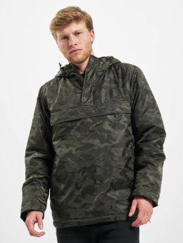 Urban Classics / Zomerjas Padded Camo Pull Over in camouflage