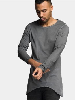 VSCT Clubwear Langermet Longshirt Oilwash grå