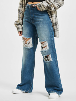2Y Jean large Melinda  bleu