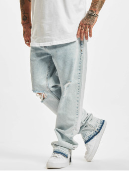 2Y Premium Straight Fit Jeans Flavio blå